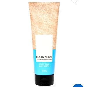 NWT Bath & Body Works Clean Slate Body Cream